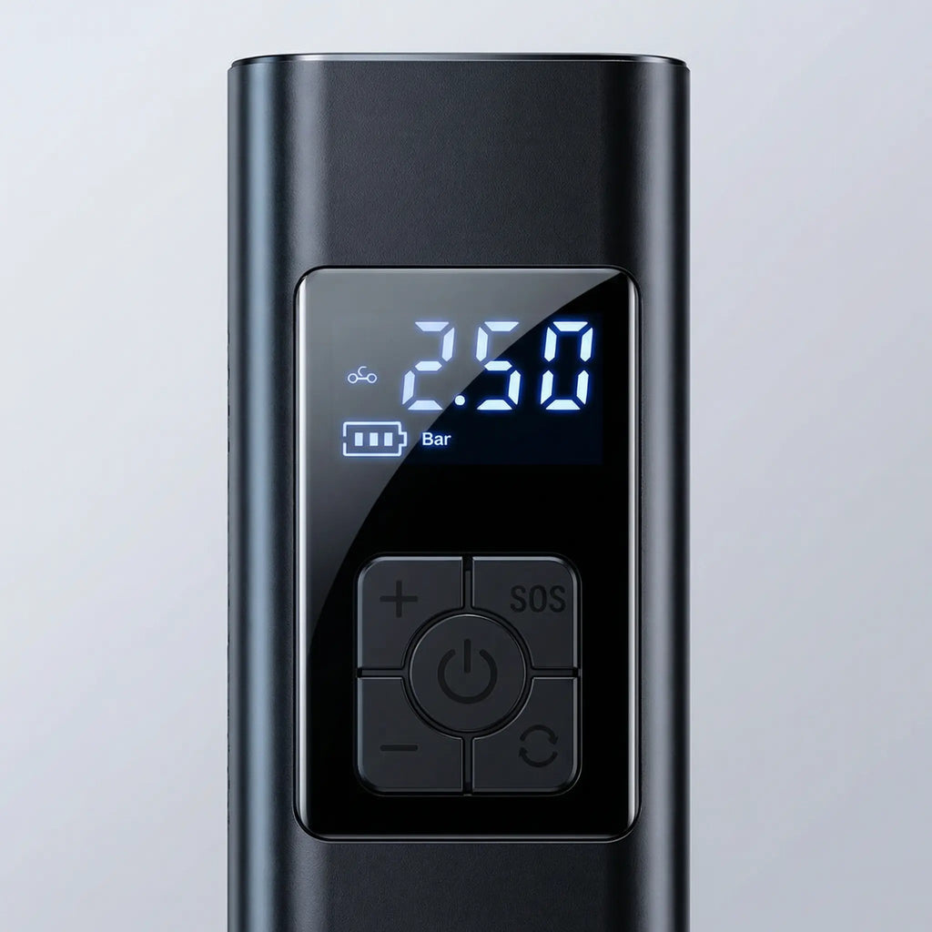 Inflador Digital Portátil para Neumáticos